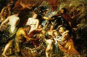 Peter Paul Rubens Allegory on the Blessings of Peace oil on canvas